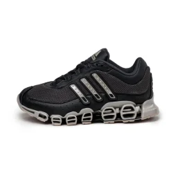 Leder Sneaker|Retro Runner*Adidas Megaride W Carbon / Half Blue / Champagne Metallic
