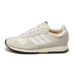 Leder Sneaker|Terrace Casual Sneaker*Adidas New York Wonder White / Footwear White / Aluminum