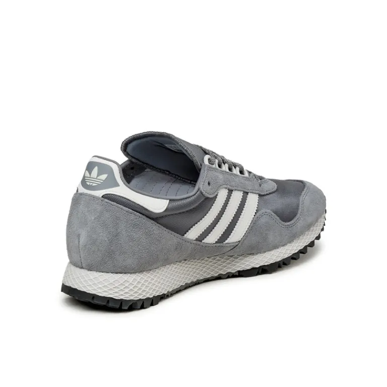 Leder Sneaker|Terrace Casual Sneaker*Adidas New York Grey Four / Crystal White / Grey
