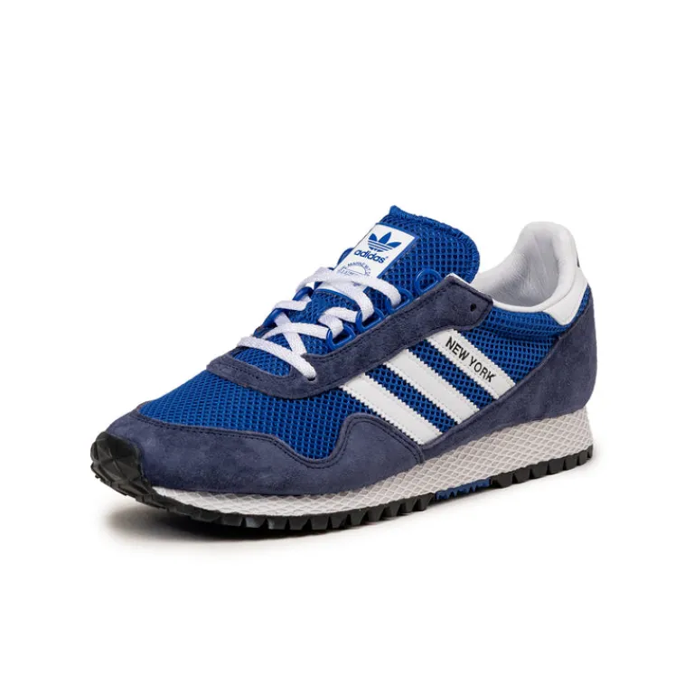 Leder Sneaker|Terrace Casual Sneaker*Adidas New York Dark Blue / Footwear White / Royal Blue