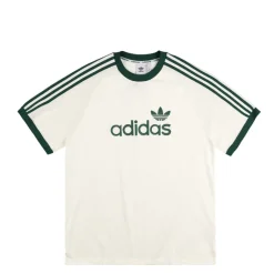 T-Shirts*Adidas Premium Knit Tee Off-Whte
