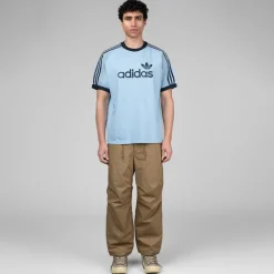 T-Shirts*Adidas Premium Knitted Tee Clear Sky