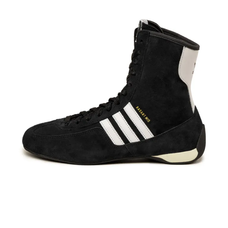 Leder Sneaker|High-Top Sneaker*Adidas Rasant Mid W Core Black / Footwear White / Off White