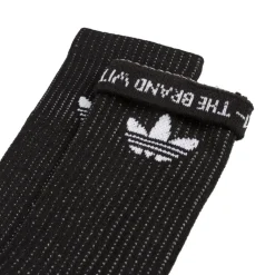 Socken*Adidas Reflective Crew Socks 2 Pairs Black / Reflective Silver