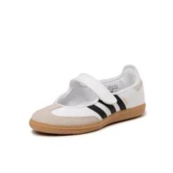 Leder Sneaker|Ballerinas*Adidas Samba Jane W Footwear White / Aluminium / Core Black