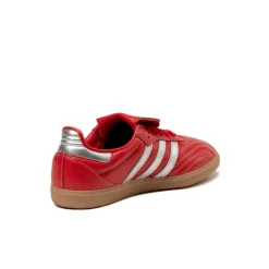 Leder Sneaker|Terrace Casual Sneaker*Adidas Samba LT W Better Scarlet / Silver Metallic / Gum 4