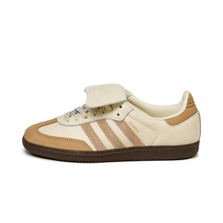 Leder Sneaker|Terrace Casual Sneaker*Adidas Samba LT W Cream White / Warm Sandstone / Gold Metallic