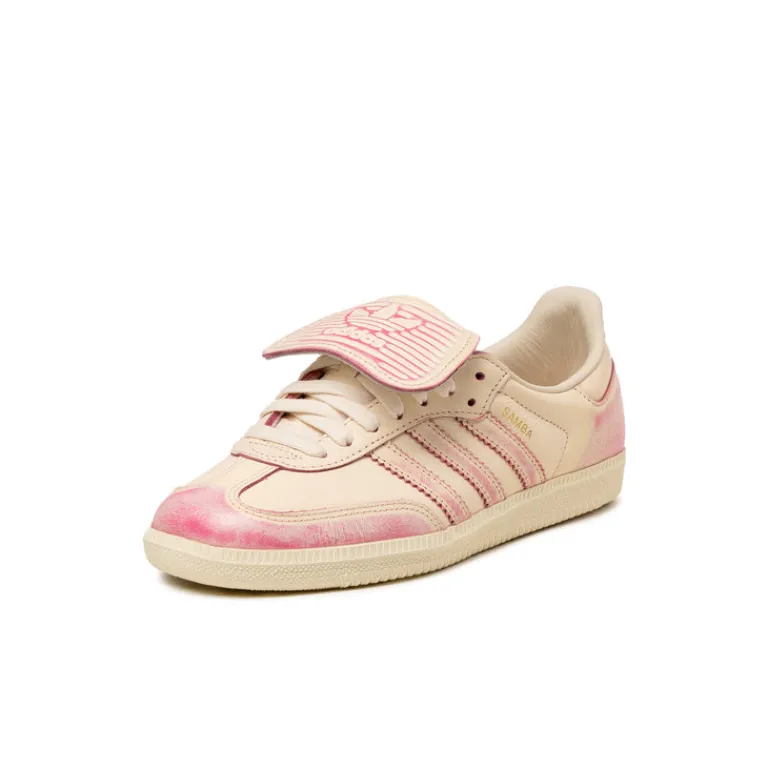 Terrace Casual Sneaker|Weiße Sneaker*Adidas Samba LT W Crew White / Crew White / Shock Pink