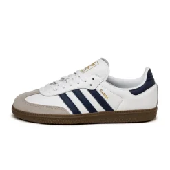 Leder Sneaker|Terrace Casual Sneaker*Adidas Samba OG Footwear White / Night Indigo / Clear Granite