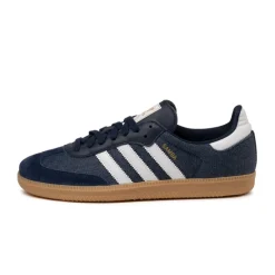 Leder Sneaker|Terrace Casual Sneaker*Adidas Samba OG Collegiate Navy / Cloud White / Gum