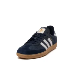 Leder Sneaker|Terrace Casual Sneaker*Adidas Samba OG Collegiate Navy / Cloud White / Gum
