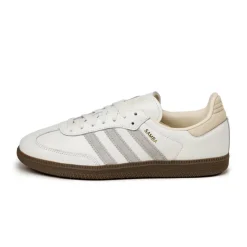 Leder Sneaker|Terrace Casual Sneaker*Adidas Samba OG Core White / Grey Two / Cream White