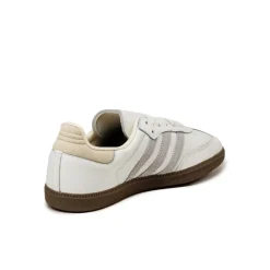 Leder Sneaker|Terrace Casual Sneaker*Adidas Samba OG Core White / Grey Two / Cream White
