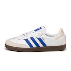 Leder Sneaker|Terrace Casual Sneaker*Adidas Samba OG Footwear White / Lucid Blue / Gum 5