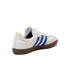 Leder Sneaker|Terrace Casual Sneaker*Adidas Samba OG Footwear White / Lucid Blue / Gum 5