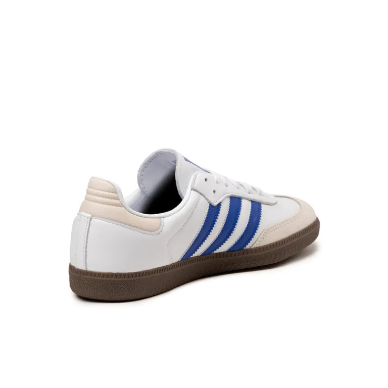 Leder Sneaker|Terrace Casual Sneaker*Adidas Samba OG Footwear White / Lucid Blue / Gum 5