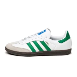 Leder Sneaker|Weiße Sneaker*Adidas Samba OG Footwear White / Green / Supplier Color
