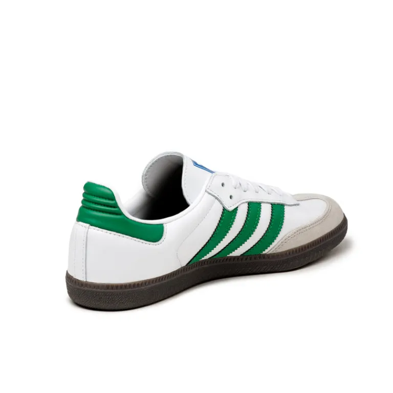 Leder Sneaker|Weiße Sneaker*Adidas Samba OG Footwear White / Green / Supplier Color
