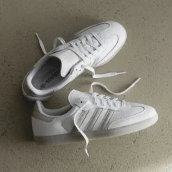Leder Sneaker|Terrace Casual Sneaker*Adidas Samba OG Footwear White / Grey One / Footwear White