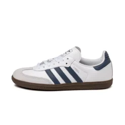Leder Sneaker|Terrace Casual Sneaker*Adidas Samba OG W Cloud White / Preloved Ink / Dash Grey
