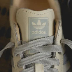 Leder Sneaker|Terrace Casual Sneaker*Adidas Samba OG W Cream White / Wonder Silver / Sand Strata