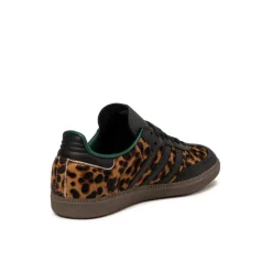 Leder Sneaker|Terrace Casual Sneaker*Adidas Samba OG W Core Black / Collegiate Green / Cream White