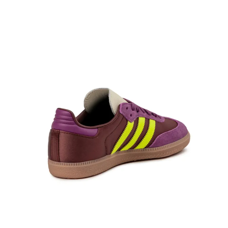 Leder Sneaker|Terrace Casual Sneaker*Adidas Samba OG W Maroon / Rich Mauve / Gum 3
