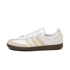 Leder Sneaker|Terrace Casual Sneaker*Adidas Samba OG W Cloud White / Sand Strata / Off White