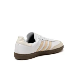 Leder Sneaker|Terrace Casual Sneaker*Adidas Samba OG W Cloud White / Sand Strata / Off White
