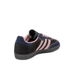 Leder Sneaker|Terrace Casual Sneaker*Adidas Samba OG W Core Black / Wonder Mauve / Night Indigo