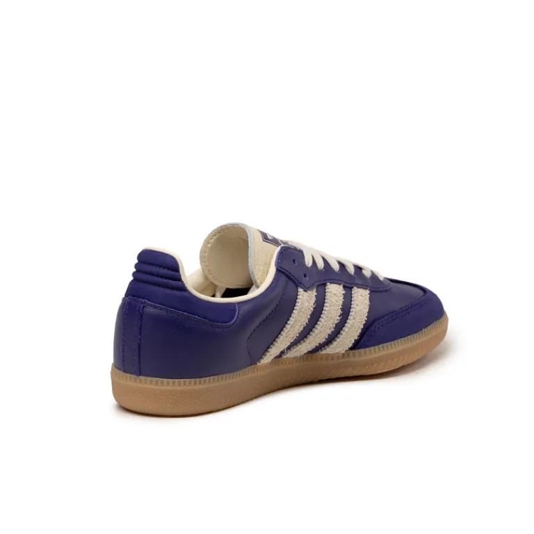 Leder Sneaker|Terrace Casual Sneaker*Adidas Samba OG W Court Purple / Crew White / Gum 3