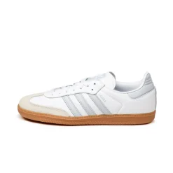 Leder Sneaker|Terrace Casual Sneaker*Adidas Samba OG W Cloud White / Halo Blue / Off White