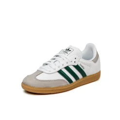 Leder Sneaker|Terrace Casual Sneaker*Adidas Samba OG W Footwear White / Collegiate Green / Grey Two