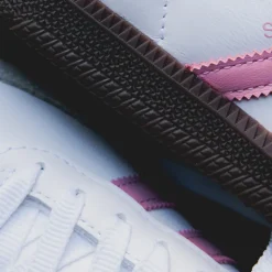 Leder Sneaker|Terrace Casual Sneaker*Adidas Samba OG W Footwear White / Wonder Mauve / Off White