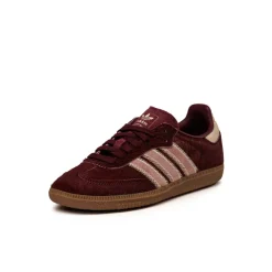 Leder Sneaker|Terrace Casual Sneaker*Adidas Samba OG W Sand Strata / Maroon / Warm Clay