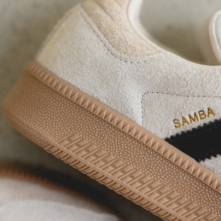 Leder Sneaker|Chunky Sneaker*Adidas Samba XLG Wonder White / Core Black / Gum 4