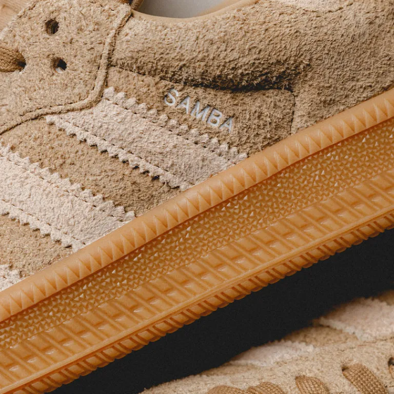 Leder Sneaker|Chunky Sneaker*Adidas Samba XLG Cardboard / Magic Beige / Gum 3