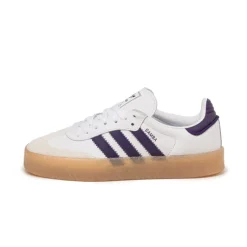 Leder Sneaker|Terrace Casual Sneaker*Adidas Sambae W Footwear White / Off White / Aurich Plum