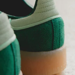 Leder Sneaker|Terrace Casual Sneaker*Adidas Sambae W Collegiate Green / Semi Green Spark / Gum