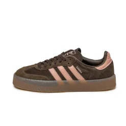 Leder Sneaker|Terrace Casual Sneaker*Adidas Sambae W Dark Brown / Wonder Mauve / Gum 2