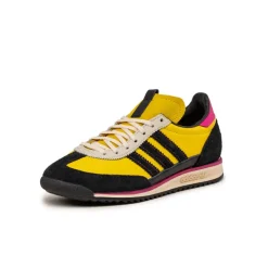 Leder Sneaker|Terrace Casual Sneaker*Adidas SL 72 OG W Yellow / Core Black / Semi Lucid Fuchsia