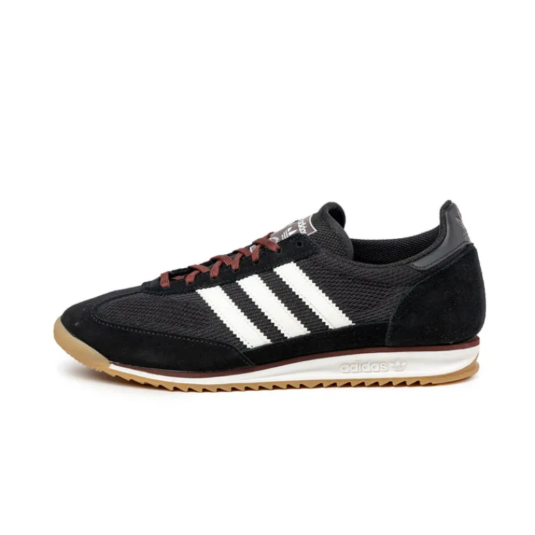 Leder Sneaker|Terrace Casual Sneaker*Adidas SL 72 OG W Core Black / Off White / Gum 1