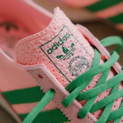 Leder Sneaker|Terrace Casual Sneaker*Adidas SL 72 OG W Glow Pink / Green / Core Black