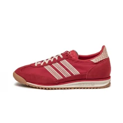 Leder Sneaker|Terrace Casual Sneaker*Adidas SL 72 OG W Better Scarlet / Wonder White / Off White