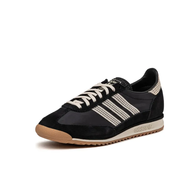 Leder Sneaker|Terrace Casual Sneaker*Adidas SL 72 OG W Core Black / Wonder White / Off White