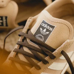 Leder Sneaker|Terrace Casual Sneaker*Adidas SL 72 OG W Warm Sandstone / Off White / Gum