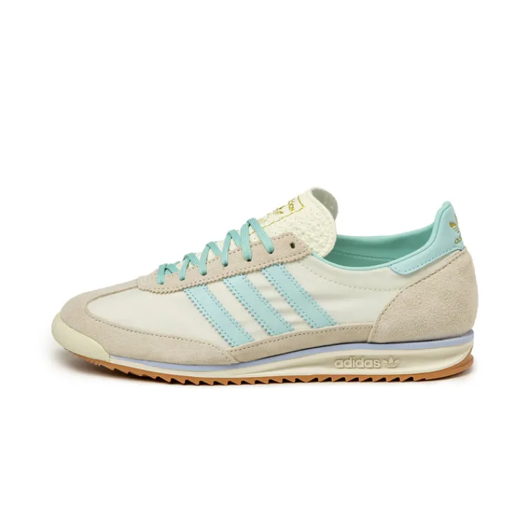 Leder Sneaker|Terrace Casual Sneaker*Adidas SL 72 OG W Off White / Semi Flash Aqua / Glow Blue