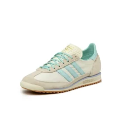 Leder Sneaker|Terrace Casual Sneaker*Adidas SL 72 OG W Off White / Semi Flash Aqua / Glow Blue