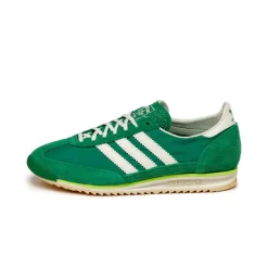 Leder Sneaker|Terrace Casual Sneaker*Adidas SL 72 OG W Court Green / Ivory / Crystal Sand