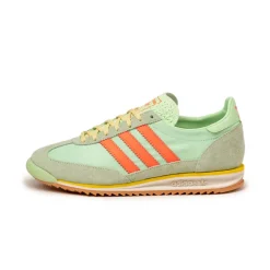 Leder Sneaker|Terrace Casual Sneaker*Adidas SL 72 OG W Semi Green Spark / Solar Orange / Off White